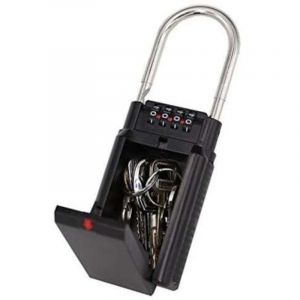 Bo&icirc;te &agrave; cl&eacute;s Ulisem avec cadenas, bo&icirc;te &agrave; cl&eacute;s cod&eacute;e, bo&icirc;te de rangement &agrave; combinaison, stockage de cl&eacute;s s&eacute;curis&eacute;, acc&egrave;s s&eacute;lectionnable, convient aux