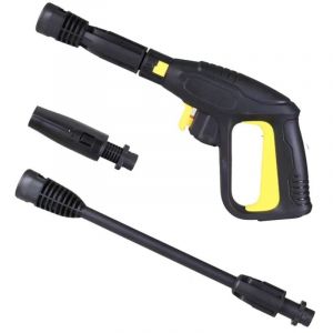 Pistolet de Nettoyeur Haute Pression &ndash; Remplaçant avec Lance Extension, Raccord Rapide, Compatible Karcher K2 K3 K4 K5 K6 K7 (150 bar / 2175 PSI)