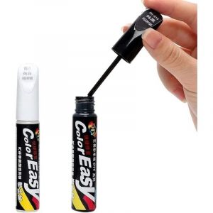 Peinture de Voiture Retouche de Stylo,Retouche Peinture Voiture,Peinture de Voiture Retouche de Stylo R&eacute;Paration,Stylo Retouche Peinture,2PC(Noir +