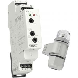 Interrupteur crépusculaire 1 pc(s) SOU-1/UNI Sensibilité à la lumière: 1 - 50000 lx 1 inverseur (rt) W654602 - Rose Lm