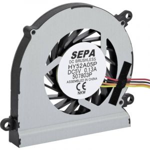 HY52A05PSE25AP00 Ventilateur axial 5 v/dc 4.5 m³/h (l x l x h) 52 x 52 x 8 mm - Sepa