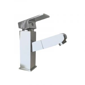 Robinet mitigeur lavabo avec Douchette Extractible