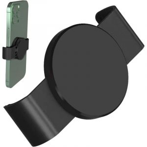 Pince de t&eacute;l&eacute;phone pour support magn&eacute;tique de voiture Pince aimant&eacute;e r&eacute;glable pour t&eacute;l&eacute;phone portable &ndash; Support de t&eacute;l&eacute;phone magn&eacute;tique &agrave; aimants