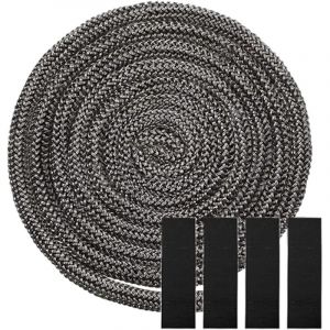 1 Pi&egrave;ces Joint Insert Chemin&eacute;e de Chemin&eacute;e Insert Joint Poele a Bois Joint pour Poele a Bois 8mm x 3m Corde d'&eacute;tanch&eacute;it&eacute; pour chemin&eacute;e, joint haute