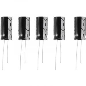 5 x 25V 1000UF 105 ℃ Condensateur éLectrolytique Radial 10X20Mm