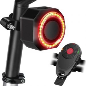 Alarme De Velo Antivol Alarmes De V&eacute;Lo avec T&eacute;L&eacute;Commande sans Fil - USB-C Alarme Moto Tracker V&eacute;Lo avec capteur de Mouvement antivol sans Fil 110 DB
