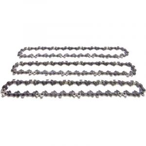 Chaine tronconneuse 62 maillons Lot de 3 cha&icirc;nes de tron&ccedil;onneuse 45cm 3/8" entra&icirc;neurs Pour guide-cha&icirc;ne de 1,3 mm Cha&icirc;ne pour tron&ccedil;onneuse