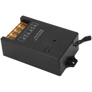 Commutateur de t&eacute;l&eacute;commande relais de voiture bobine en laiton 433MHz RF v&eacute;hicule sans fil 12V-72V 30A
