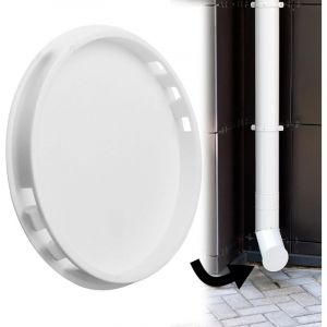 Bouchon d'extr&eacute;mit&eacute; de tuyau en plastique 100 mm Bouchon d'extr&eacute;mit&eacute; de tuyau d'&eacute;gout 100 mm Capuchon de tuyau en PVC avec Tubes de Diam&egrave;tre 100 mm