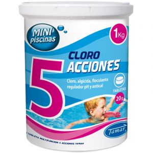 Chlore 5 Actions Comprim&eacute;s 1kg Tamar