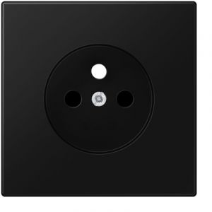 Jung - enjoliveur - pour prise de courant 2p+t - ls - noir mat ls1521fkiswmpl-1