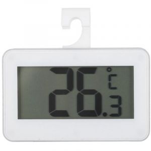 Thermom&egrave;tre Digital LCD d'Aquarium Jauge de Capteur de Temp&eacute;rature Thermom&egrave;tre de R&eacute;frig&eacute;rateur &agrave; Maison