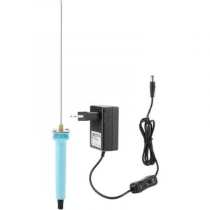 KZQ 30W 25cm Coupe-fil &eacute;lectrique pour polystyr&egrave;ne Outil de d&eacute;coupe &eacute;lectrique Stylo de gravure Coupe-mousse Coupe-fil &eacute;lectrique pour d&eacute;coupe