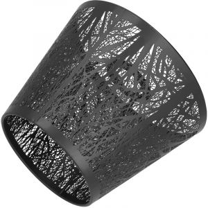 Abat-jour Arbre en Fer forg&eacute; sculpt&eacute; For&ecirc;t Forme E27 Mini pour Lampe de Table Chambre Chevet D&eacute;cor (Noir)