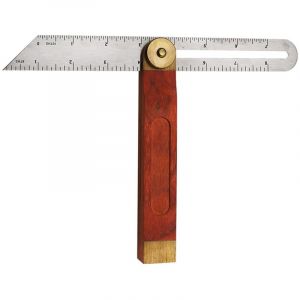 Largeight - Equerres de Menuisier, Fausse Equerre de Menuisier à Coulisse, Équerre Angle Ajustable, Rapporteur D'angle Réglable, Équerre