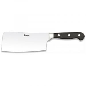 Martinez Albainox - Machette de cuisine Albainox, noir, lame en acier inoxydable de 18 cm, mango polyoxyméthylène, 17396