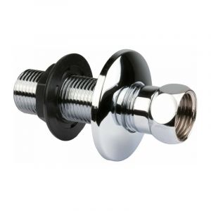 Watts - Travers&eacute;e de cloison &eacute;crou tournant &agrave; plateau - 75 mm - mf 1/2' industries