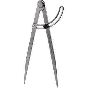 Compas à pointes longueur 250 mm avec arc de réglage