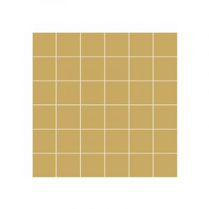 Carrelage gr&egrave;s c&eacute;rame TONO Mosa&iuml;que 5x5 cm Jaune - Mat - bo&icirc;te de 0.45 m2 - Mosa&iuml;que 5x5 cm Jaune - bo&icirc;te de 0.45 m2 - Mosa&iuml;que 5x5 cm Jaune - bo&icirc;te