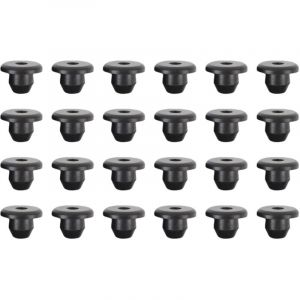 Bouchon d'huile de cric hydraulique en caoutchouc, &eacute;tanch&eacute;it&eacute; solide, sol universel de 8.5mm pour trou de r&eacute;servoir, 24 pi&egrave;ces.