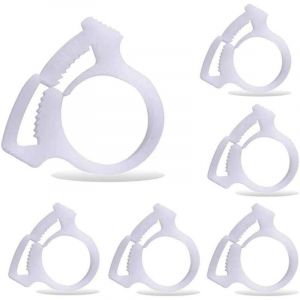 Aimoonsa - 6 pièces B15 pinces de fixation du tuyau de balayage de piscine, convient pour le nettoyeur de piscine Polaris 180 280 360 380 480