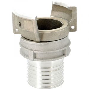 Raccord sym&eacute;trique alu DN32,cannel&eacute; &Oslash;35