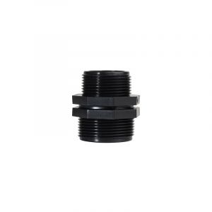 Raccord plastique droit à visser réduction pompe - mm 40/49-33/42 - Spido