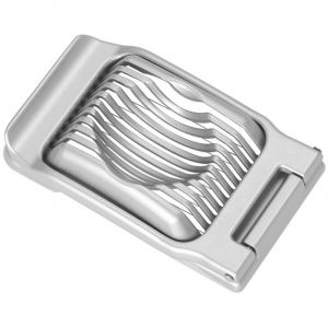 Coupe-&oelig;ufs pour &oelig;ufs durs, coupe-&oelig;ufs, coupe-fraises, coupe-tomates en aluminium robuste, fil en acier inoxydable, coupe-&oelig;ufs polyvalent,