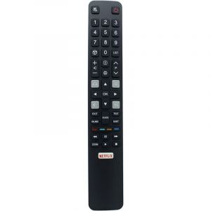 RC802N Télécommande de rechange pour TCL Smart TV U55C7006 U65X9006 U75C7006 U55P6046 U60P6046 U49P6046 U43P6046 U65S990