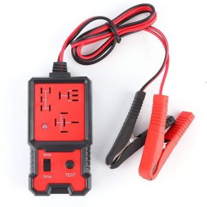 Testeur de relais automobile, testeur de relais automobile électronique 12 V outil de vérificateur de batterie de Diagnostic de voiture automatique