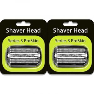 T&ecirc;tes de rasage de rechange Braun Series 3 32B, t&ecirc;tes de rasage Braun S3 (2 pi&egrave;ces)