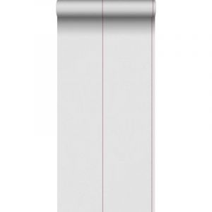 Sanders&sanders - papier peint à rayures rouge et gris