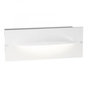 Gea led ges2000 led ip65 lampe de balisage moderne encastrable en aluminium, nuances claires 3000 ° k (lumière chaude)