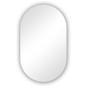 Acezanble - miroir non lumineux ovale l.45 x H.90cm, Mural Miroir salle de bain