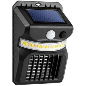 Lampe anti-moustiques solaire &agrave; d&eacute;tecteur de mouvement pour jardin ext&eacute;rieur
