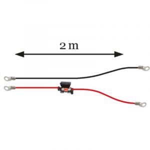 Uniteck - Kit cablage r&eacute;gulateur / batterie 16mm&sup2; et 2M