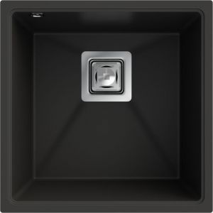 Granitan - ensemble &eacute;vier en granit sous plan robinet siphon napo