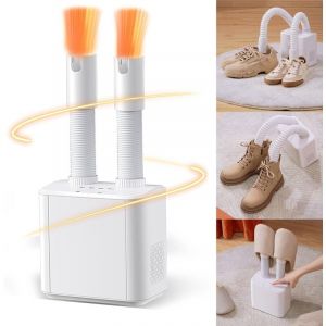 Sèche Chaussures, 150 W 220 V électrique 2 Heures deTemps de Réglage Gratuit 99% Stérile pour Bottes de Ski Chaussures Bottes de Football Chaussettes