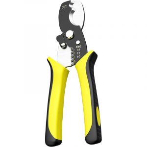 CCYKXA Pince &agrave; d&eacute;nuder, pince &agrave; d&eacute;nuder pour &eacute;lectricien, pince &agrave; d&eacute;nuder les c&acirc;bles, pince &agrave; d&eacute;nuder les fils, pince d'&eacute;lectricien pour sertir,