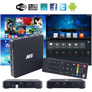 M9 Android 5.1 Tv Box 3d 4k X 2k 1080p Quadcore 8gb 1gbm9 Tv 4k M9+ Live Stream