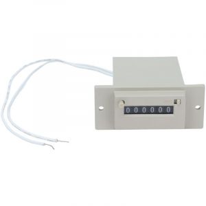 Compteur &eacute;lectromagn&eacute;tique, Compteur Num&eacute;rique, Totalisateur d'impulsion Industrielle &agrave; 6 Chiffres pour la Machine AC220V, CSK6-YKW, utilis&eacute; pour