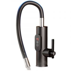 Chauffe-eau &eacute;lectrique instantan&eacute;, robinet d'eau chaude 220 V 3300 W, robinet de cuisine, chauffe-eau intelligent, chauffe-eau pour cuisine, jardin,