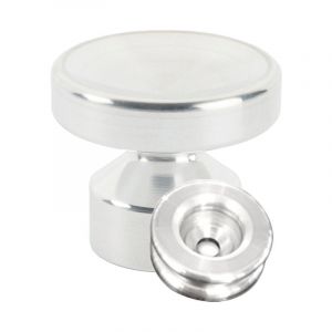 Kit de Fixation : Rondelle multi-matériaux Alu + Grande Patère concave Alu L'attachante