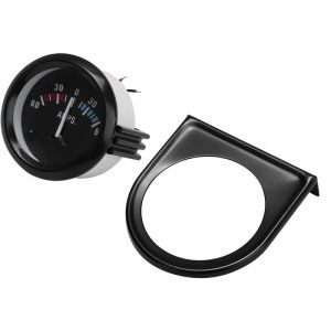 Jeffergarden Amp&egrave;rem&egrave;tre , voiture 12V 60-0-60 AMP amp&egrave;rem&egrave;tre amp&egrave;rem&egrave;tre jauge universelle 52m / 2in universel pour v&eacute;hicule