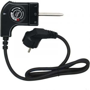 Home C&acirc;ble pour Grill Plancha, Thermostat pour Princess, C&acirc;ble avec Thermostat pour Fagor, Jata, Princess, Solac, Magefesa... (Universel)