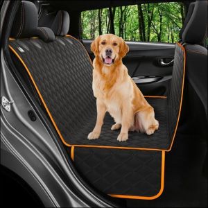 Housse de si&egrave;ge pour chien Couverture Protection de Banquette Si&egrave;ge imperm&eacute;able Hamac pour Chien avec et Sac de Transport pour Voiture Nettoyage