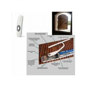 Motorisation radio volets battants prestige radio design 1 vantail pratic volet remplacé pvwistarprestige