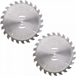 Remplacement des Têtes de Lame, de Coupe-Herbe Tondeuse à Gazon Lames, de Débroussailleuse Têtes, de Lame De Désherbant(Lame de scie x 2)--