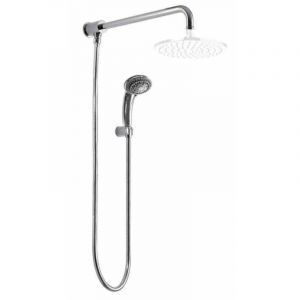 Bagnoclic - Ensemble de douche avec bras de douche 40,tuyau,douchette multi-jets et support de douche