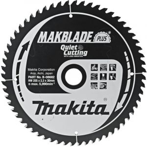 Makita lame de scie circulaire, MAKBLADE PLUS 255 x 30 mm - 60 dents